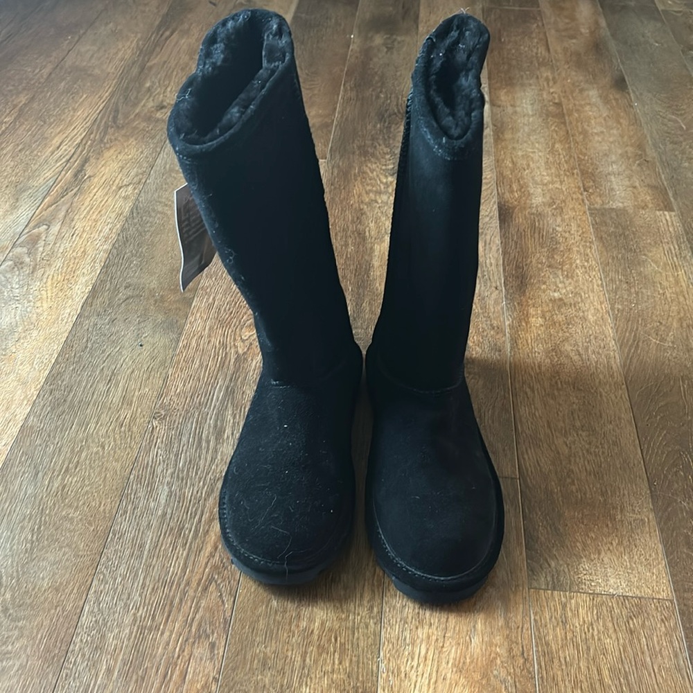 Black boots